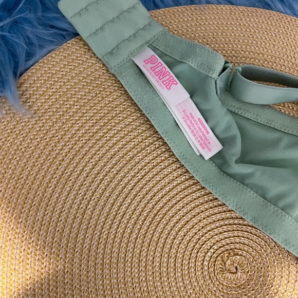Victoria Secret PINK Lightly Lined Sea Foam Green Underwire Bra 42DDD - Picture 5 of 7